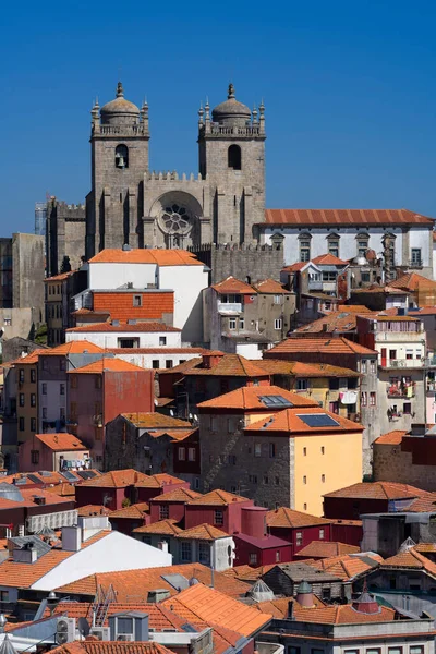 Vista Vertical Porto Portugal Europa — Fotografia de Stock