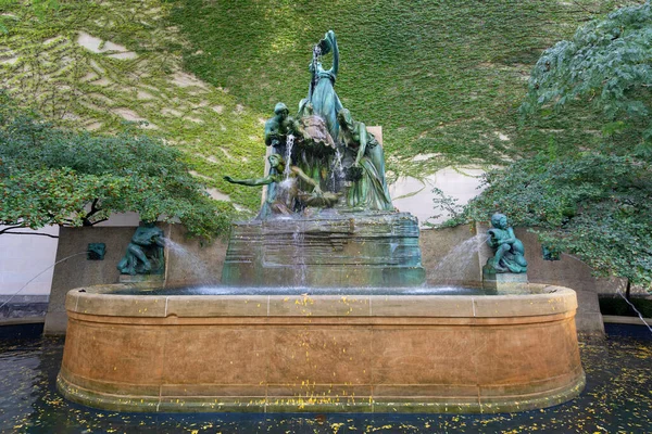 Fountain Great Lakes Chicago Usa — Stock Photo, Image