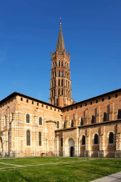 Basílica San Sernín Construida Estilo Románico Entre 1080 1120 Toulouse — Foto de Stock