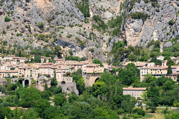 Moustiers Sainte Marie One Most Beautiful Village France Europe — Fotografia de Stock