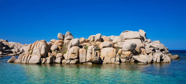 View Rocks Lavezzi Island Bonifacio Corsica —  Fotos de Stock