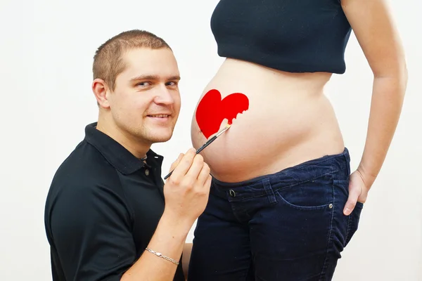 Pregnant woman — Stock Photo, Image