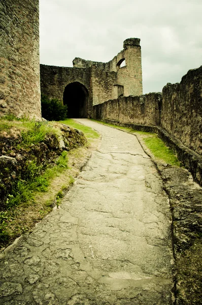 Caminho do castelo — Fotografia de Stock