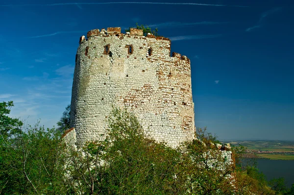 Gammal ruin av slott — Stockfoto