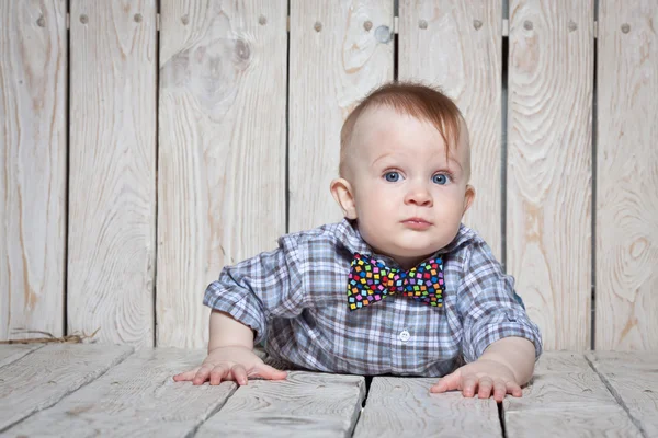 Stylish funny little boy — Stock Photo, Image