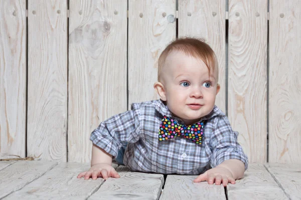 Stylish funny little boy — Stock Photo, Image