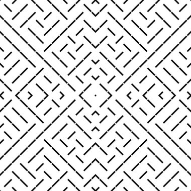 Monokrom segmenti ile modern geometrik arkaplan