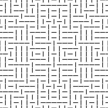 Monokrom segmentleriyle kusursuz vektör dokusu