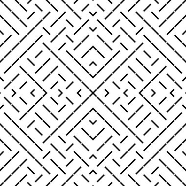 Monokrom segmentleriyle kusursuz vektör dokusu