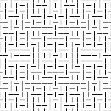 Monokrom segmentleriyle kusursuz vektör dokusu