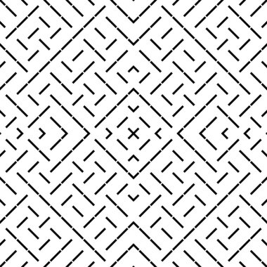 Monokrom segmentleriyle kusursuz vektör dokusu