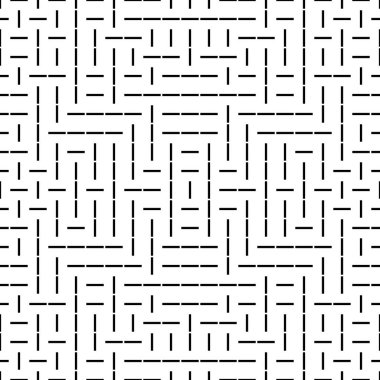 Monokrom segmentleriyle kusursuz vektör dokusu