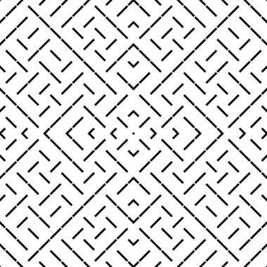 Monokrom segmentleriyle kusursuz vektör dokusu