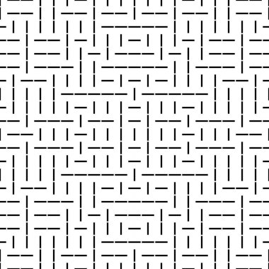 Monokrom segmentleriyle kusursuz vektör dokusu