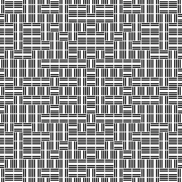 Naadloze Vectortextuur Met Monochrome Segmenten — Stockvector