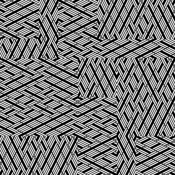 Moderner Geometrischer Hintergrund Mit Monochromen Segmenten — Stockvektor