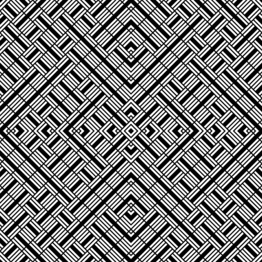 Monokrom segmentleriyle kusursuz vektör dokusu