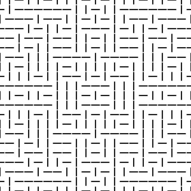 Monokrom segmentleriyle kusursuz vektör dokusu