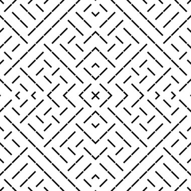 Monokrom segmentleriyle kusursuz vektör dokusu