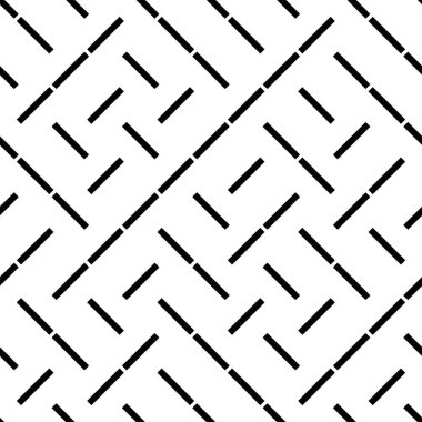 Monokrom segmentleriyle kusursuz vektör dokusu