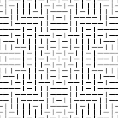 Monokrom segmentleriyle kusursuz vektör dokusu