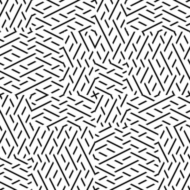 Monokrom segmentleriyle kusursuz vektör dokusu