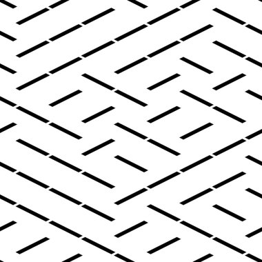 Monokrom segmentleriyle kusursuz vektör dokusu