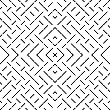 Monokrom segmentleriyle kusursuz vektör dokusu