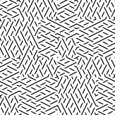 Monokrom segmentleriyle kusursuz vektör dokusu