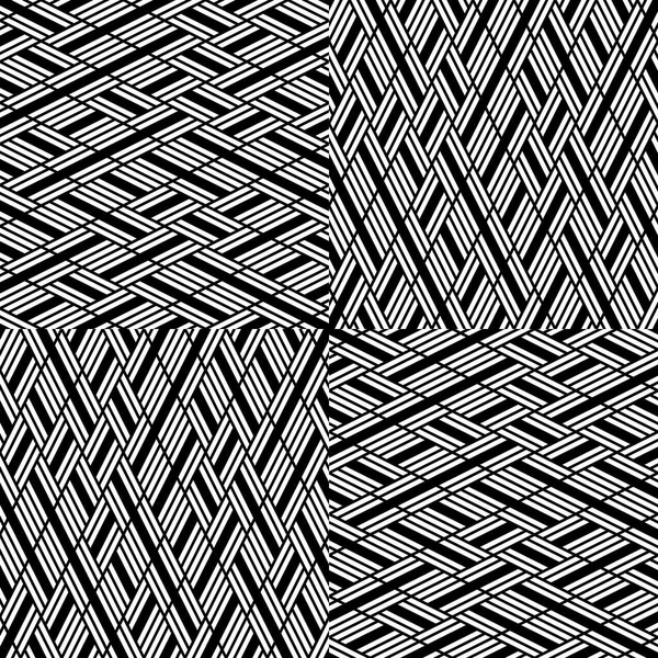 Texture Vectorielle Transparente Avec Segments Monochromes — Image vectorielle
