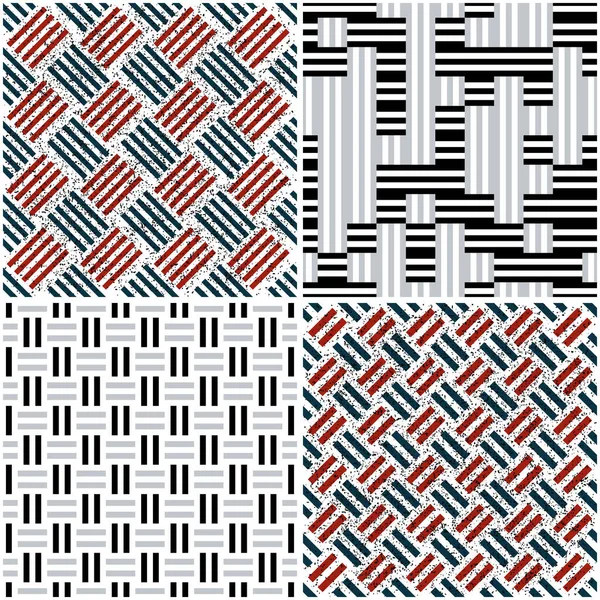 Different Vector Patterns Same Package Eps One Pattern Paid Free Stock Vector