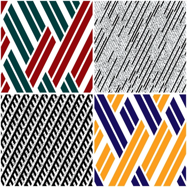 Different Vector Patterns Same Package Eps One Pattern Paid Free Stock Illustration