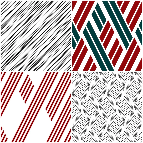 Different Vector Patterns Same Package Eps One Pattern Paid Free Stock Vector
