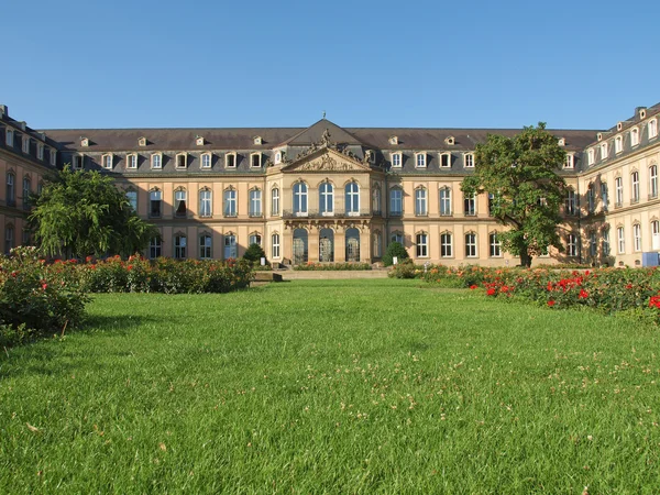 Neues Schloss (新城堡)，斯图加特 — 图库照片