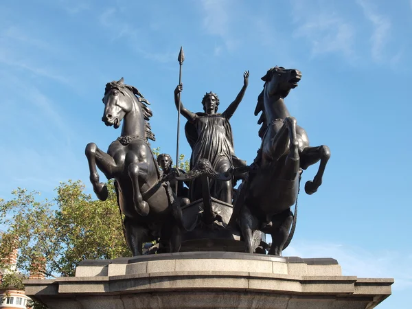 Boadicea monument Londen — Stockfoto