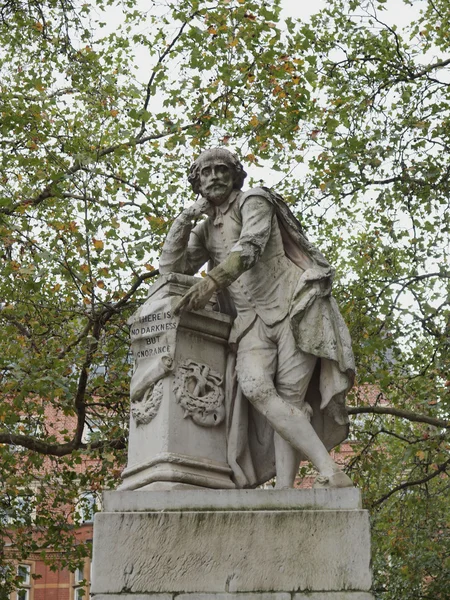 Estátua de shakespeare — Fotografia de Stock