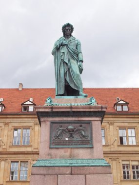 Schiller heykeli, stuttgart
