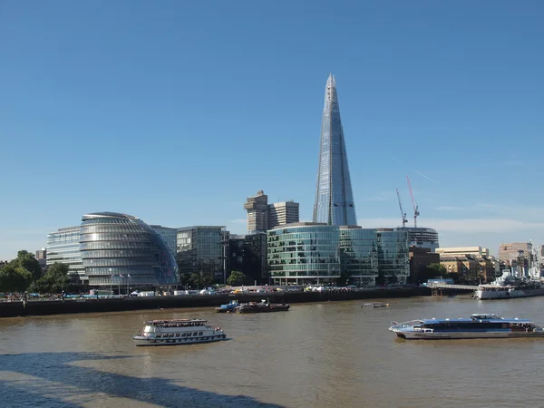 Floden Thames i London — Stockfoto