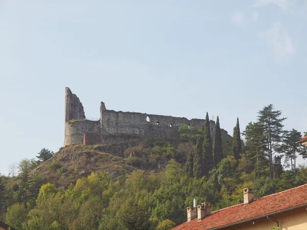 Avigliana castello Italia — Foto Stock