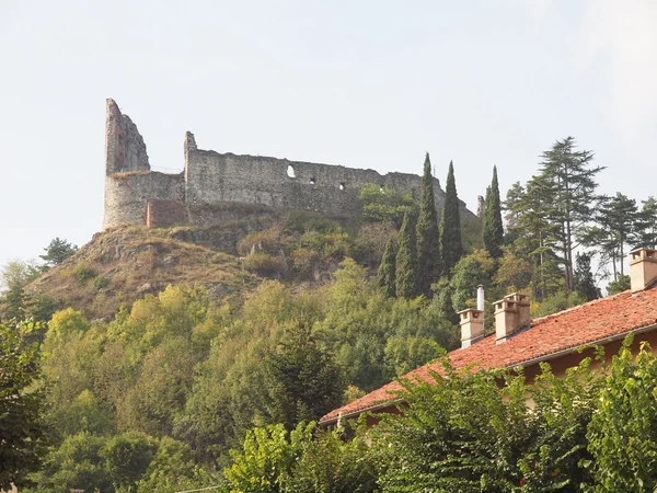 Avigliana castello Italia — Foto Stock