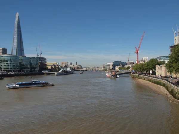 Rio Tâmisa em Londres — Fotografia de Stock