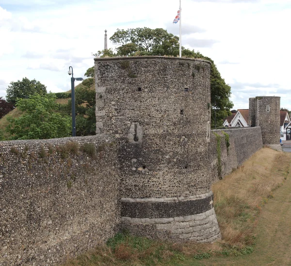 Кентерберійський міських стін — стокове фото