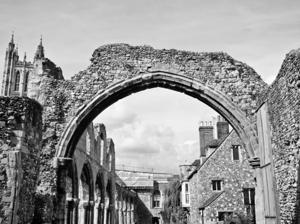 Augustinerkloster in Canterbury — Stockfoto