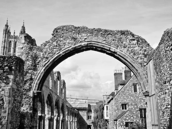 Abbazia di Sant'Agostino a Canterbury — Foto Stock