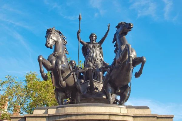 Boadicea monument Londen — Stockfoto