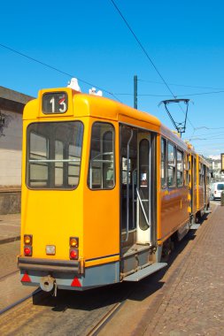bir tramvay