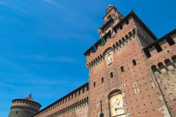 Castello Sforzesco, Milano — Foto Stock