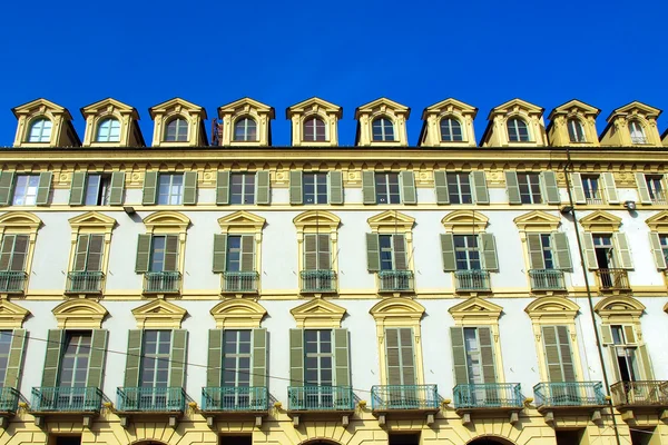 Piazza castello, Turyn — Zdjęcie stockowe