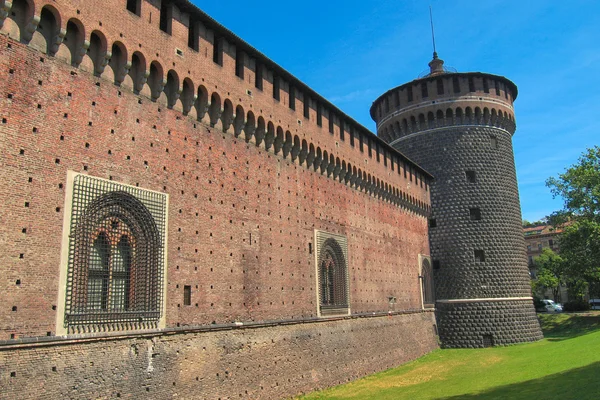 Castello sforzesco, Milano — Stockfoto