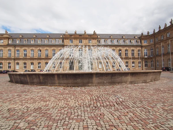 Schlossplatz (Plac Zamkowy) Stuttgart — Zdjęcie stockowe